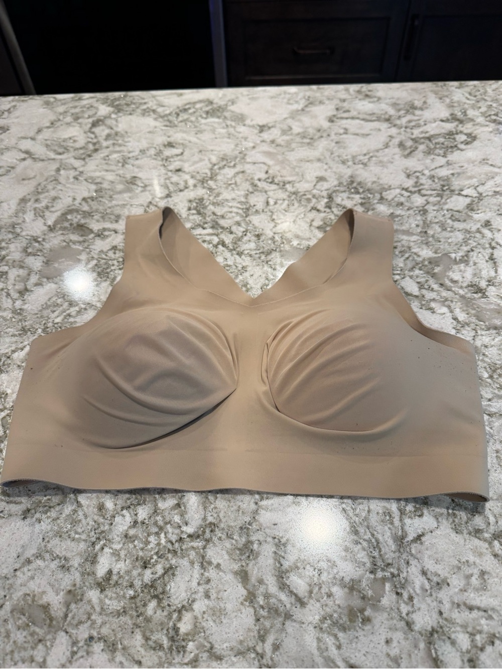 Wireless Nude Stretch Comfort Bra - Smooth Support